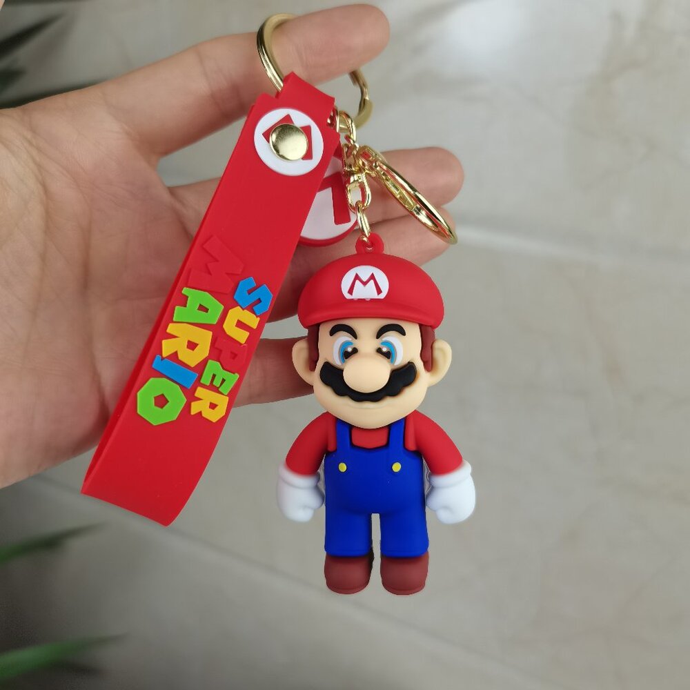 Super Mario Red Keychain